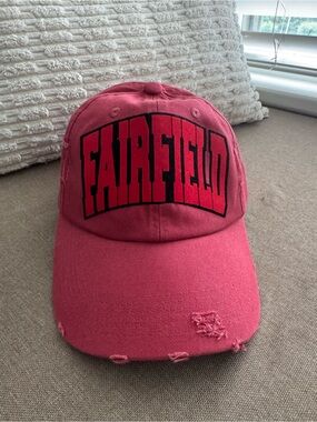 Custom distressed FAIRFIELD Baseball Cap- Brand New